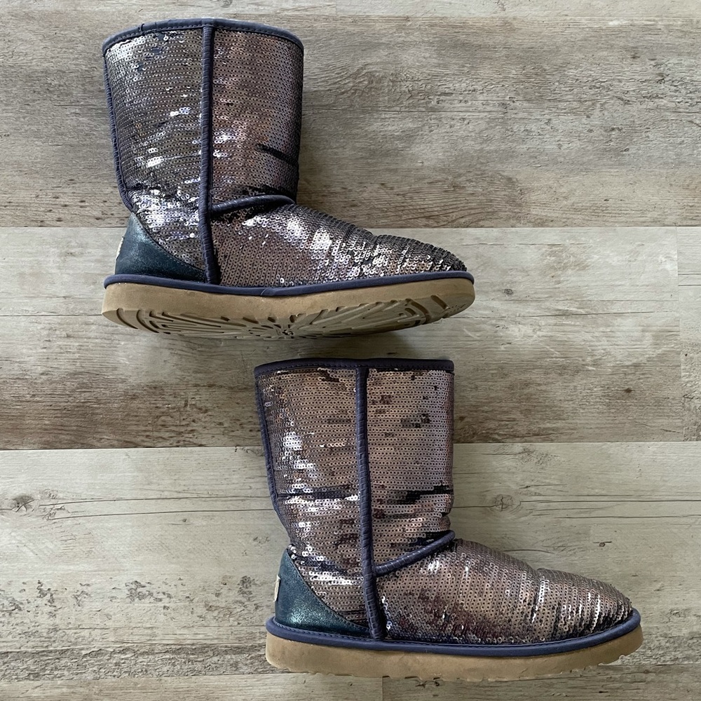 Sparkly Purple Ugg Boots